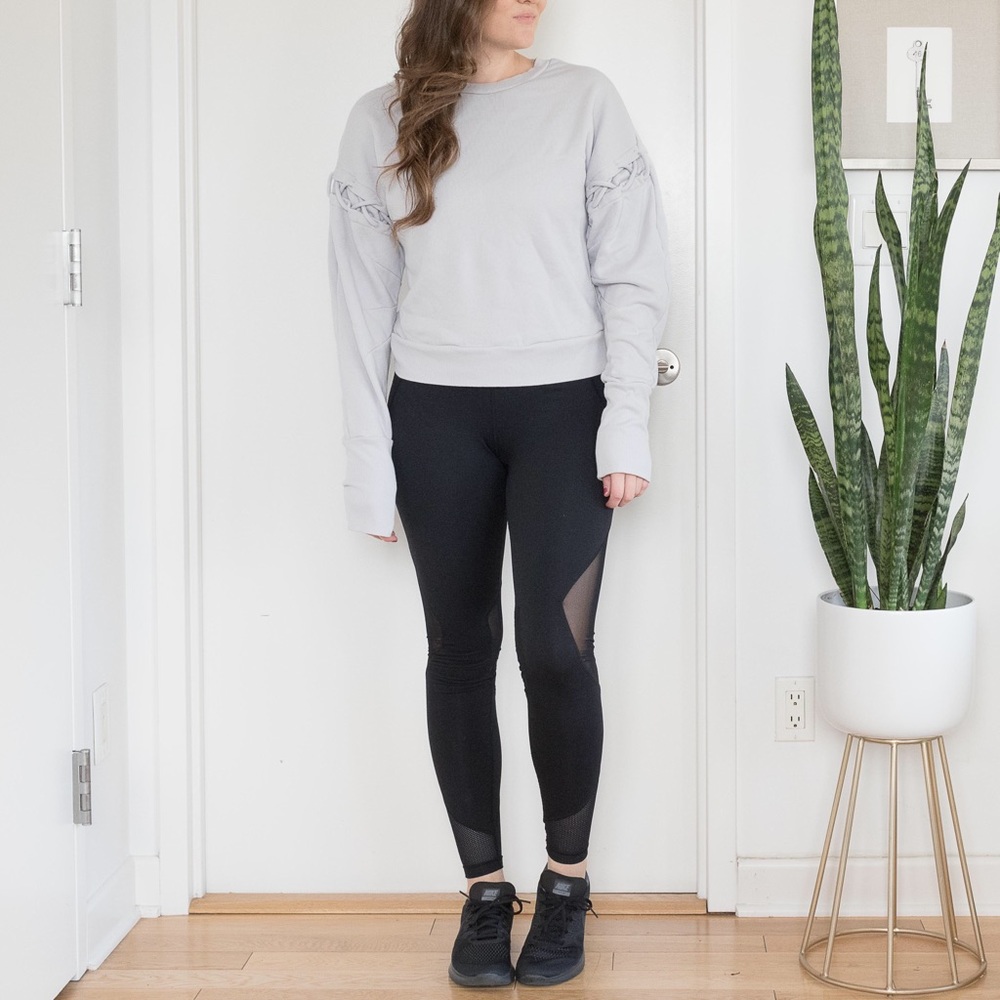 Alo Yoga Hook Up Long Sleeve Sweatshirt